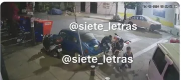 Menor es testigo de la ejecución de un narcomenudista Foto: Captura de Pantalla
