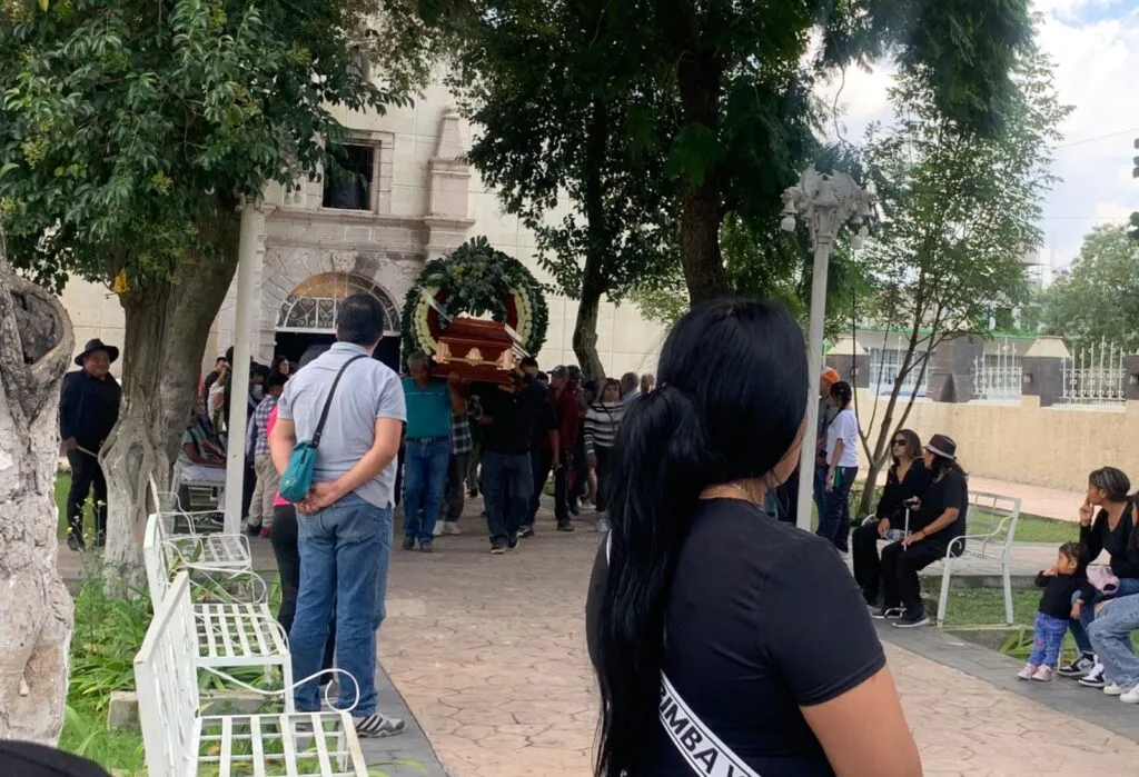 Despiden a Omar, fallecido durante protesta por inseguridad en Nextlalpan