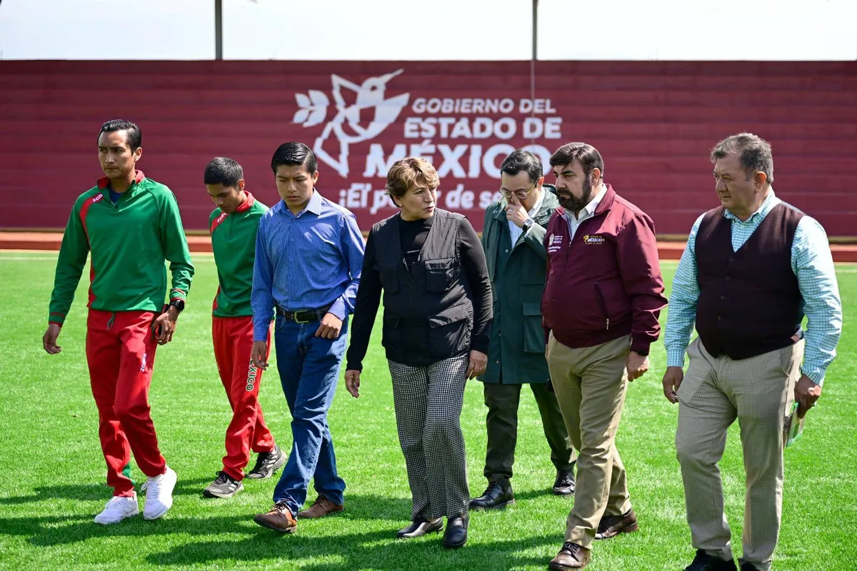 Entregan Unidad Deportiva “Luis Camarena” en Ocoyoacac