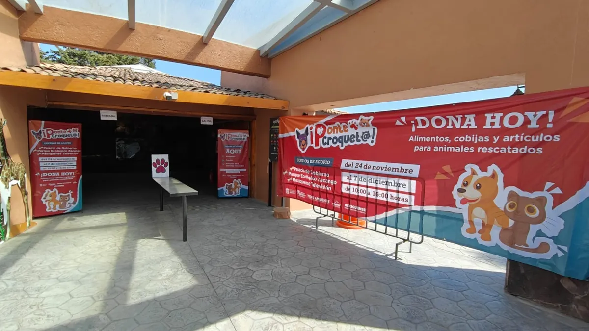 Edoméx lanza campaña “Ponte Croquet@” para apoyar a animales rescatados