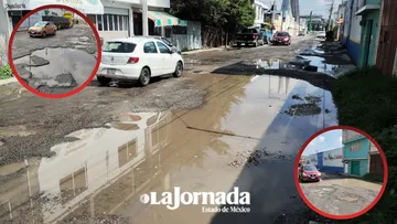 Vecinos de Santa Ana Tlapaltitlán en Toluca piden pavimentación