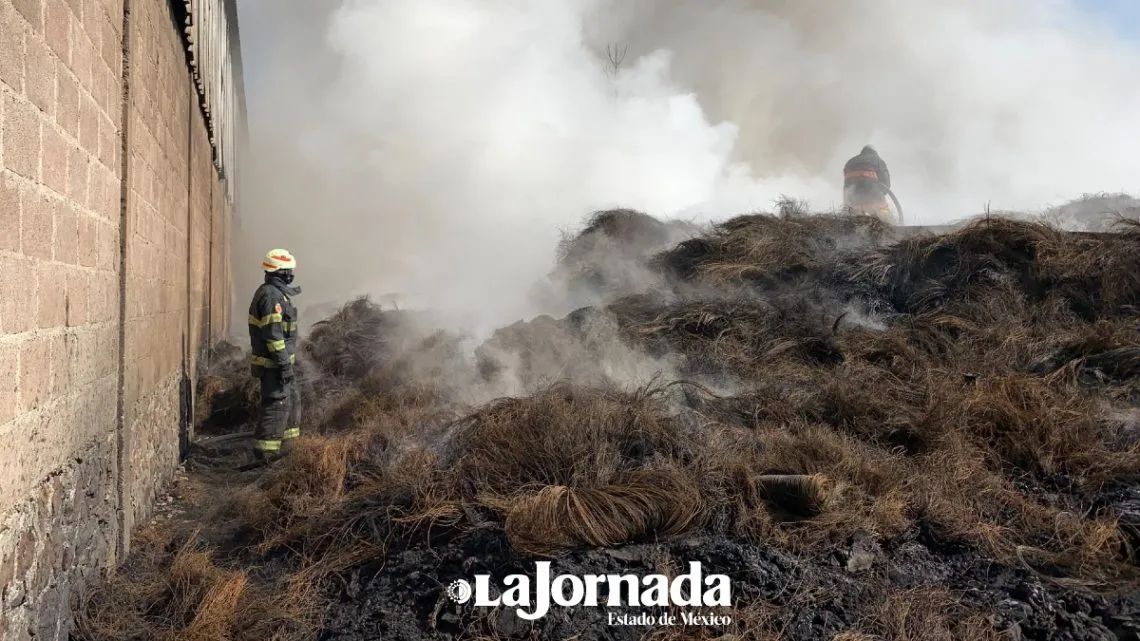Arden 500 toneladas de residuos de llantas en San Martín de las Pirámides