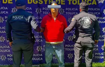 Cae presunto asaltante de transporte público en Toluca