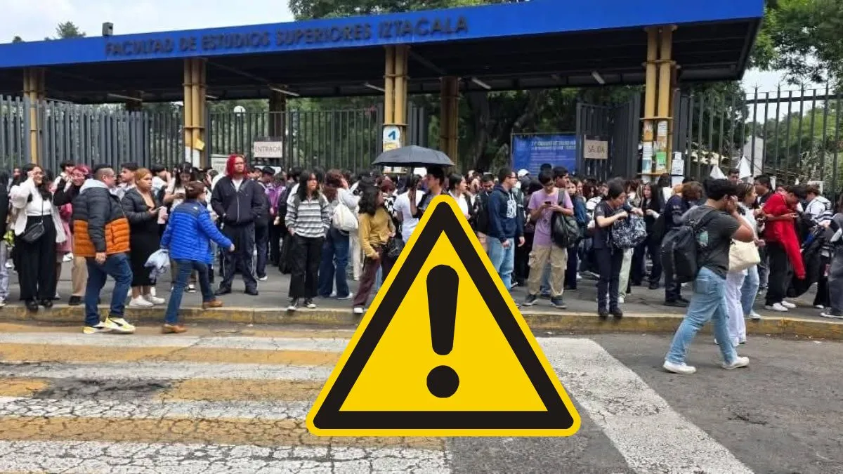 Nueva amenaza de bomba provoca desalojo en la FES Iztacala, UNAM