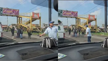 Motociclista sufre accidente en la Chalco–Cuautla
