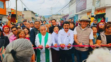 Gobierno de Texcoco entregó en Coatlinchán la obra de rehabilitación de la avenida González