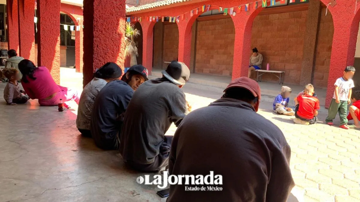 Migrantes alojados en Ecatepec no quieren regresar a su país