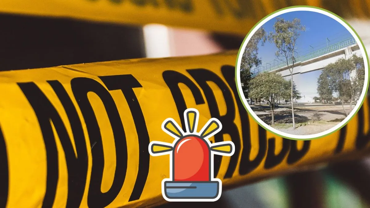 Mujer es encontrada sin vida sobre puente peatonal en la Toluca-Palmillas