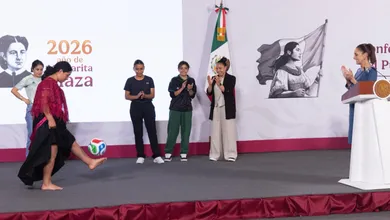 Yolett Cervantes, originaria de Veracruz, ganó el boleto presidencial para asistir al Mundial 2026.