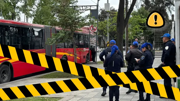 Un pasajero murió dentro de la unidad 1047 del Metrobús CDMX, en la estación Buenavista.
