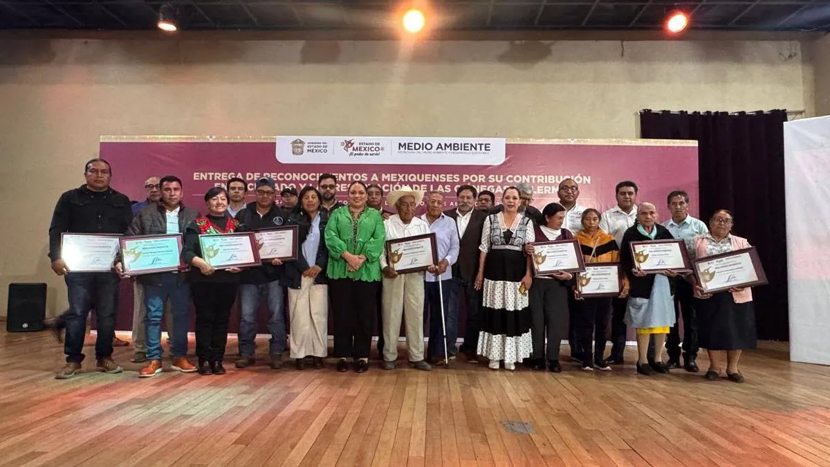 GEM reconoce a organizaciones protectoras de la Ciénega de Lerma  