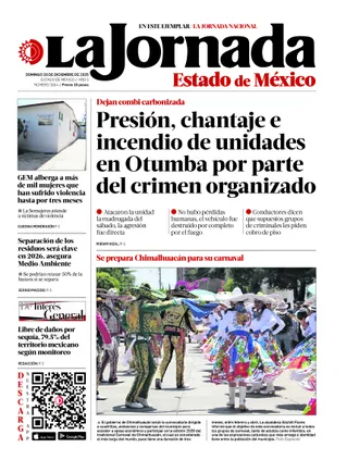 La Jornada Edomex | 28 de diciembre de 2025