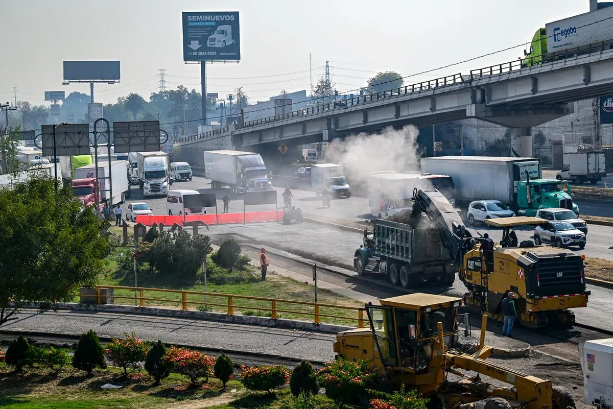 Se fijó como meta concluir la reconstrucción del Periférico Norte el próximo 30 de abril de 2026.