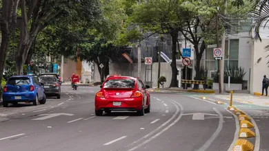 Automóvil en la Ciudad de México que descansará con el Hoy No Circula del 12 de agosto.