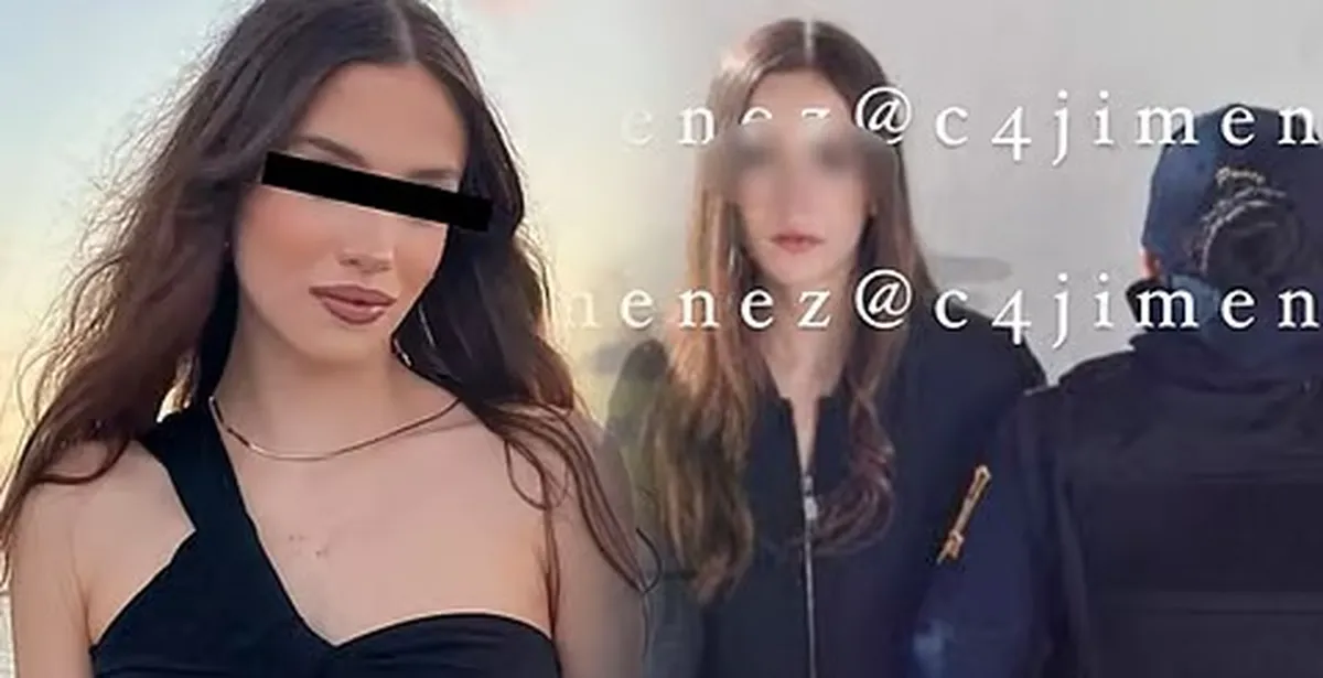 Marianne de 17 años, fue detenida por agredir con un objeto punzocortante a otra joven.