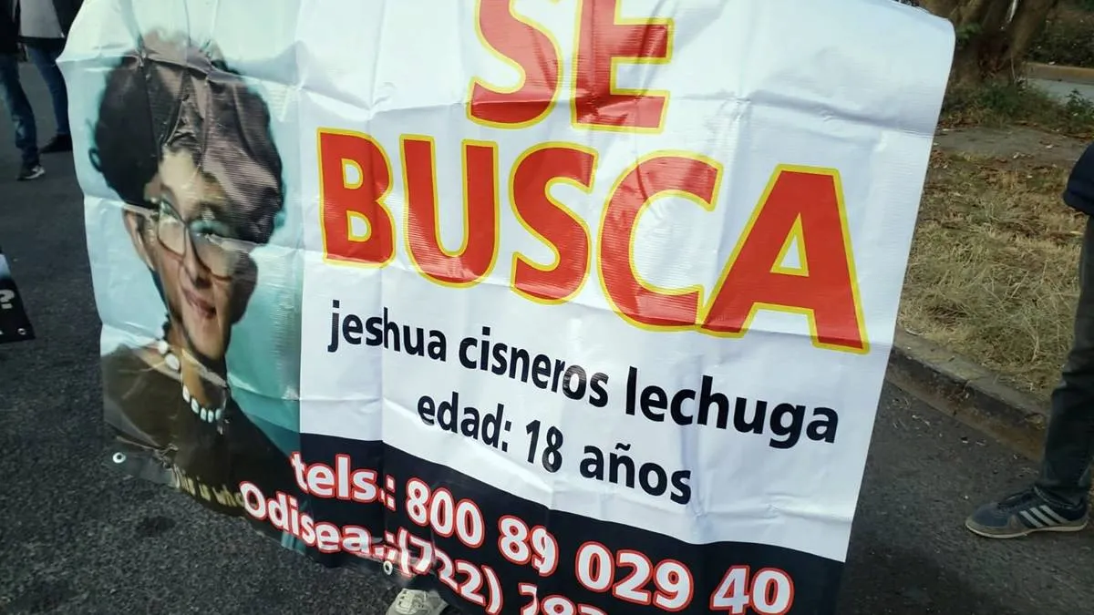 Bloqueo en la México–Querétaro por búsqueda de Jeshua Cisneros