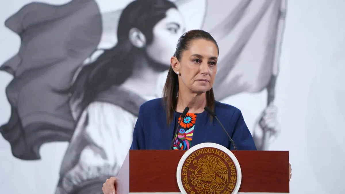 Sheinbaum confirmó que aerolíneas de México cedieron espacios a EU en el AICM para garantizar competitividad y apoyar un sistema integrado con el AIFA.