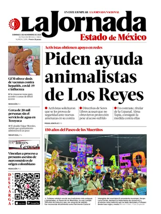 La Jornada Edomex | 02 de noviembre de 2025