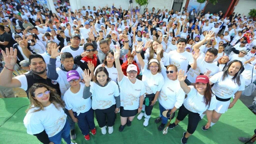 Ecatepec participa en la Carrera Nacional por la Salud, por la Paz y contra las Adicciones
