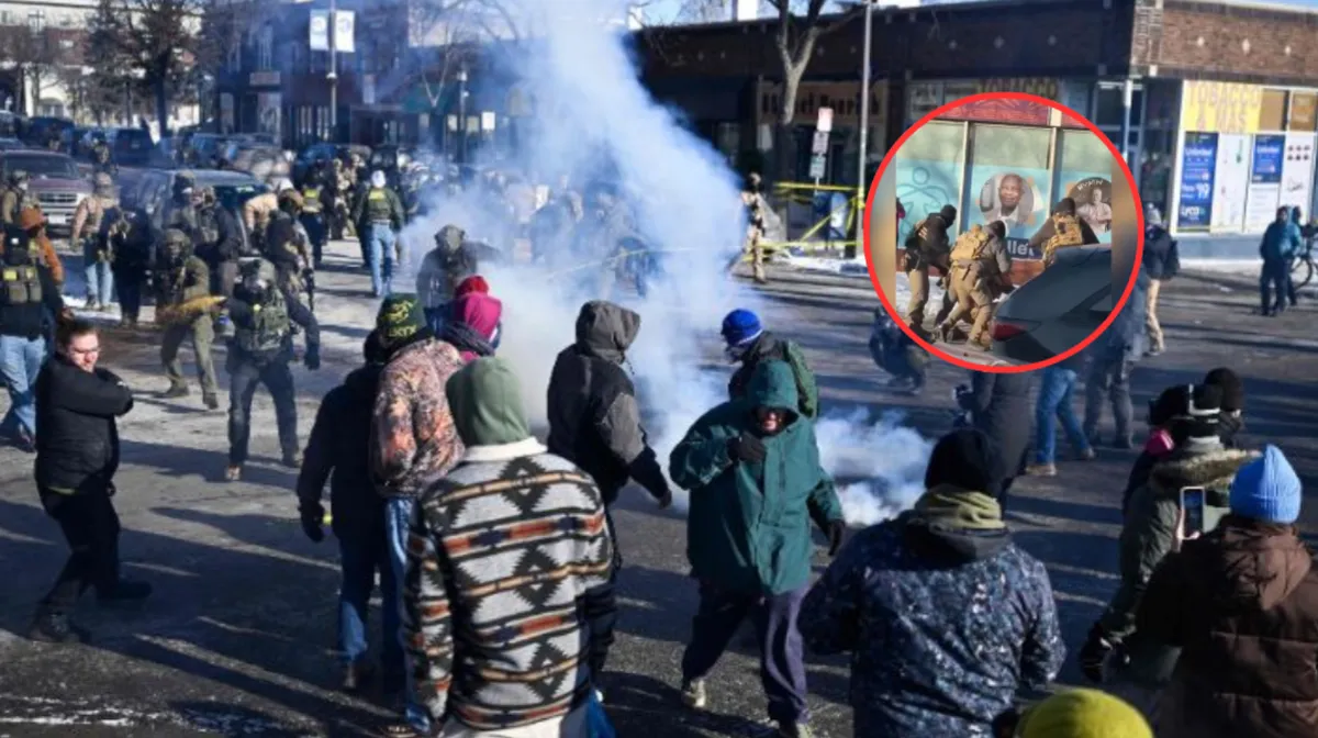 Protestas en Minneapolis tras muerte de hombre a manos de ICE