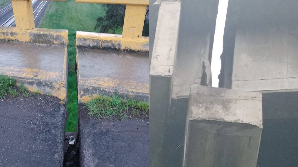Cierran el puente “El Polvorín” en Teoloyucan
