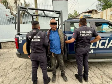 Arrestan en Toluca a sospechoso de homicidio en Santiago Tlacotepec