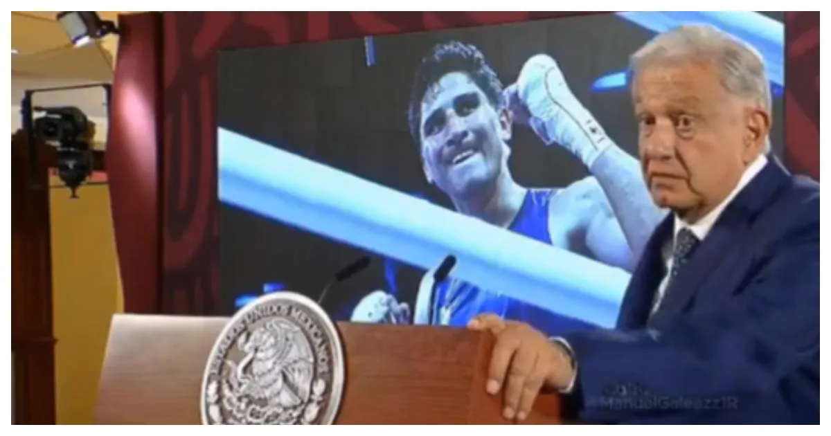 “Va por el oro”, AMLO celebra que Marco Verde pasó a la final de boxeo en JO de París 2024