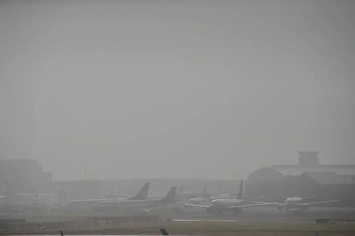 Operaciones en el AIFA se ven afectadas por banco de niebla