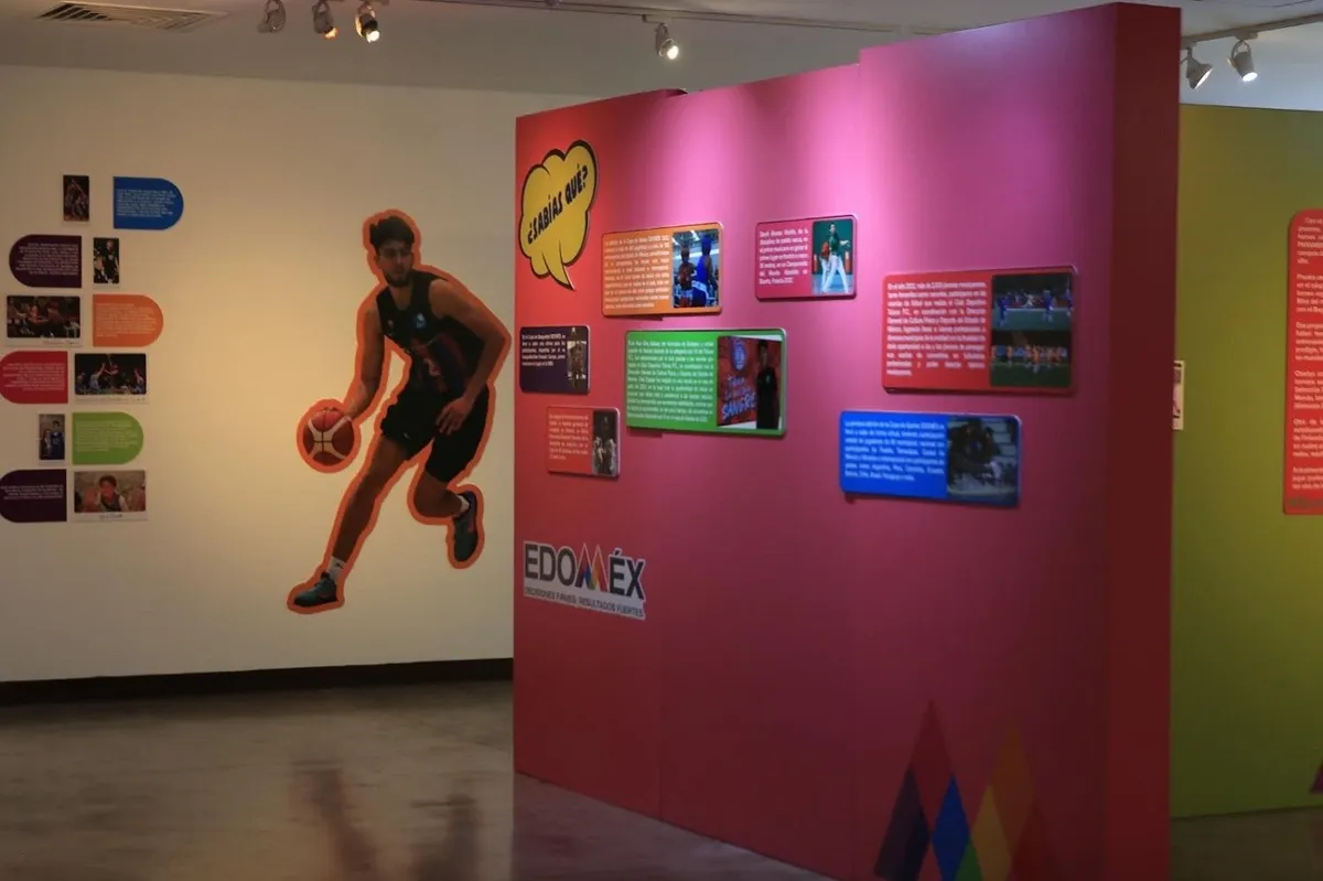 Últimas semanas de exposición sobre el legado deportivo del Edomex