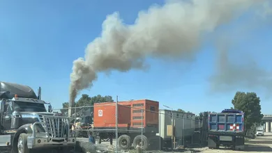 Vecinos denuncian contaminación por planta asfaltadora en límites de Tezoyuca y Atenco