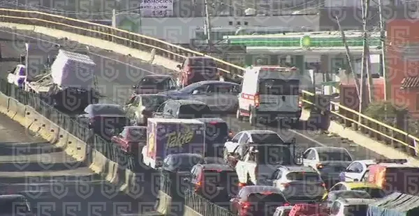 Autoridades exhortan a los automovilistas a manejar con precaución.