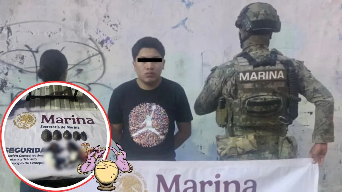 Policías detienen a joven que transportaba animales para rituales en un autobús de Ecatepec