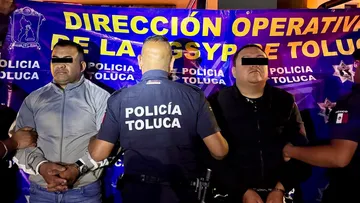Detienen en Toluca a dos ladrones de autopartes