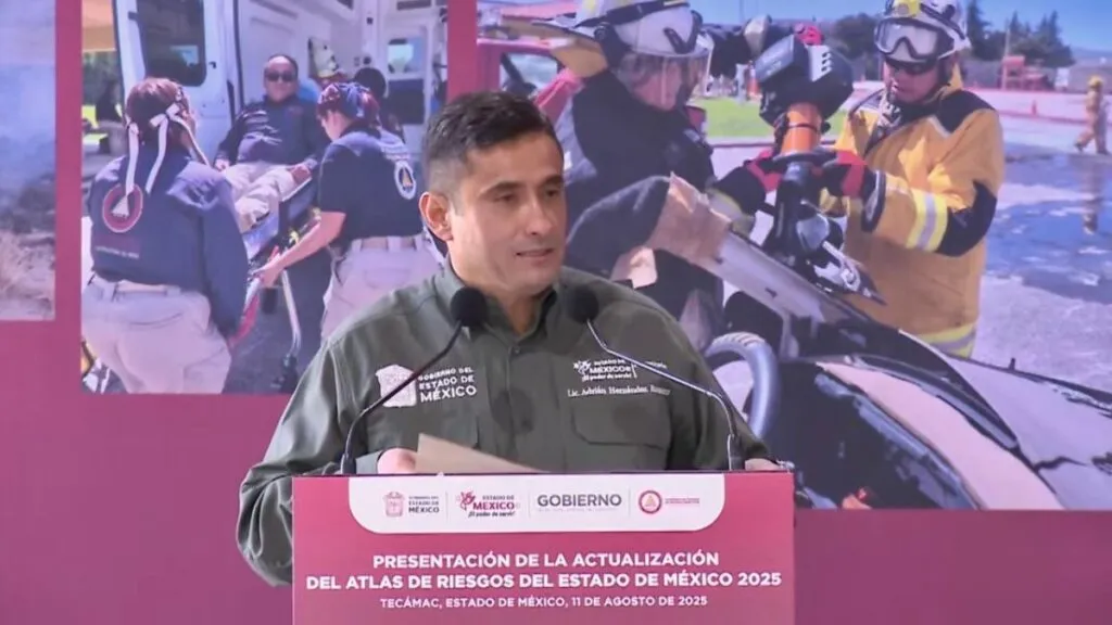 Edomex presenta nuevo Atlas de Riesgo tras siete años sin actualización