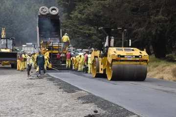 Avanza 60% reconstrucción de la carretera Toluca-Tenango del Valle