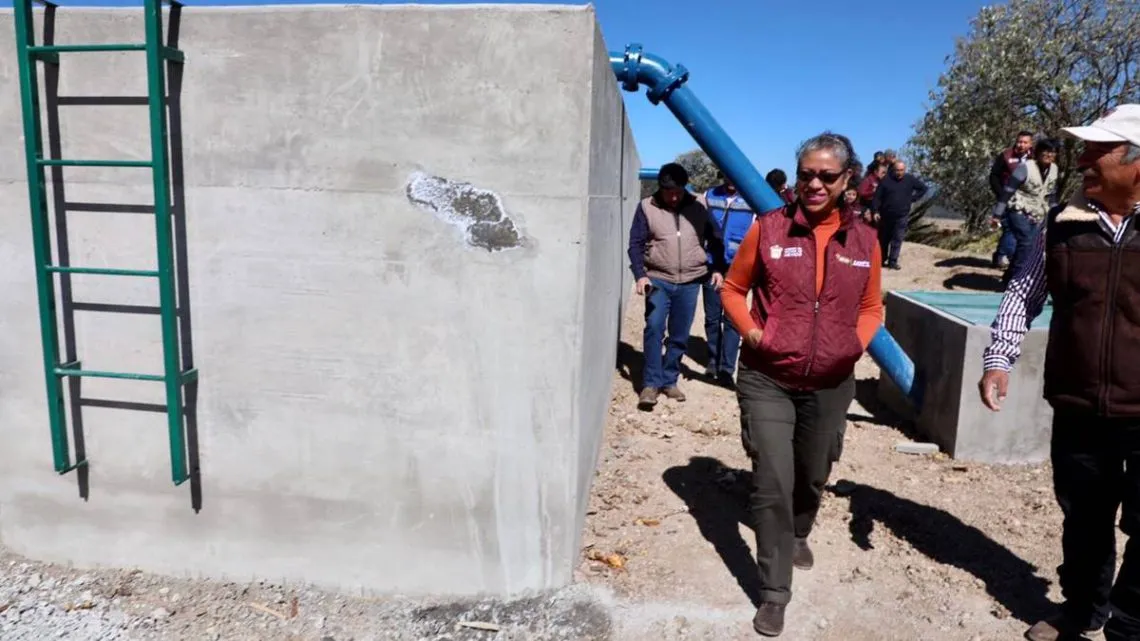 Edomex: GEM inaugura dos obras hidráulicas para abastecimiento en Aculco