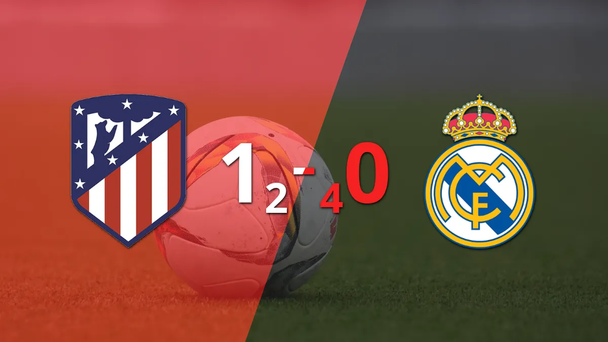 Real Madrid fue superior al vencer a Atlético de Madrid y quedarse con el Derbi de Madrid