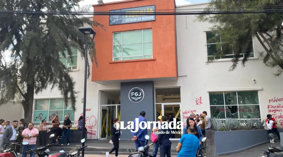 Nezahualcóyotl: sigue vandalizada Fiscalía