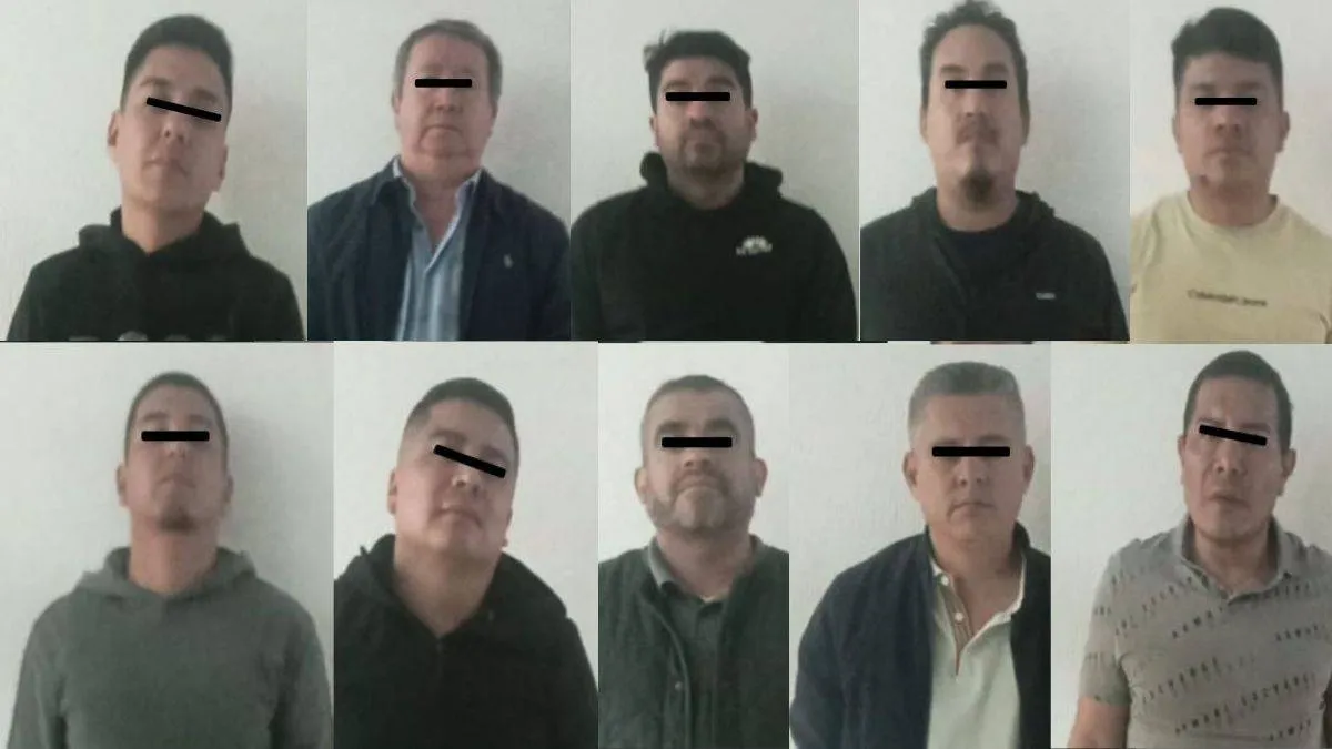 Nezahualcóyotl: Detienen a célula delictiva integrada por agentes de la FGR, FGJCDMX y de SSCCDMX