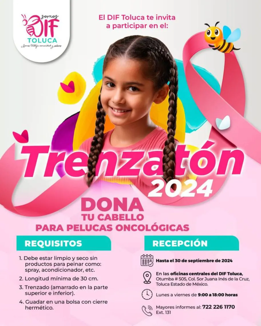 Toluca: Arranca el Trenzatón 2024