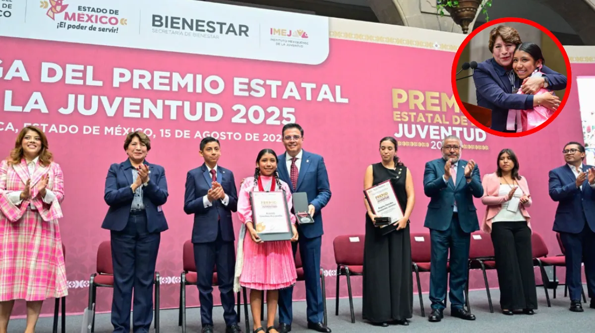 Jóvenes son impulso al cambio social: Delfina Gómez