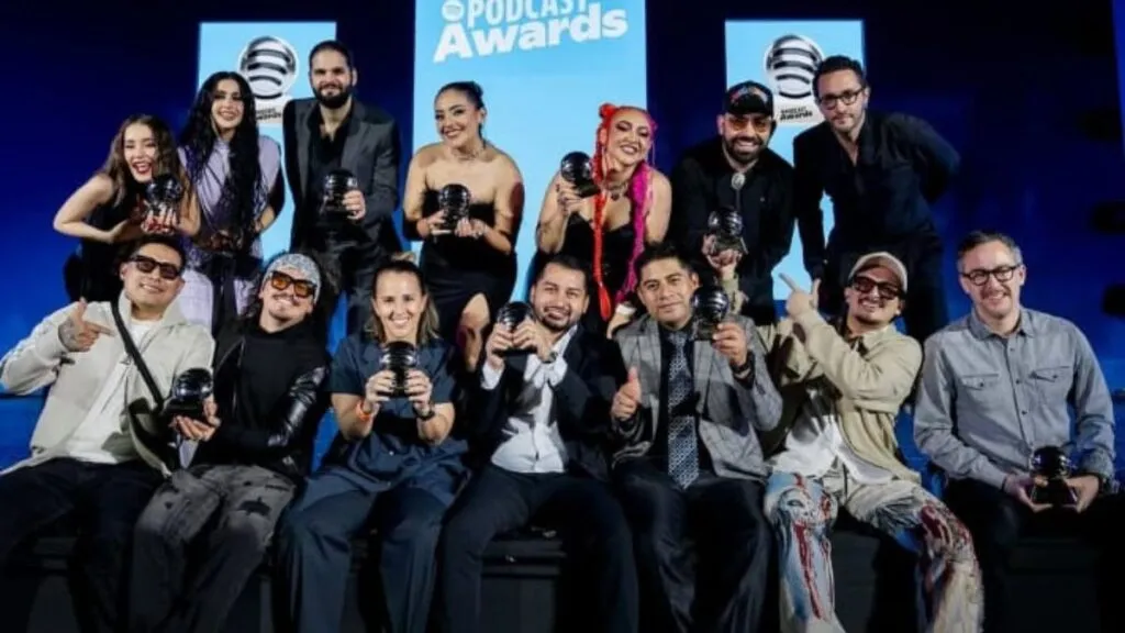 Farid Dieck entre los ganadores de pódcast de los Spotify Awards 2025
