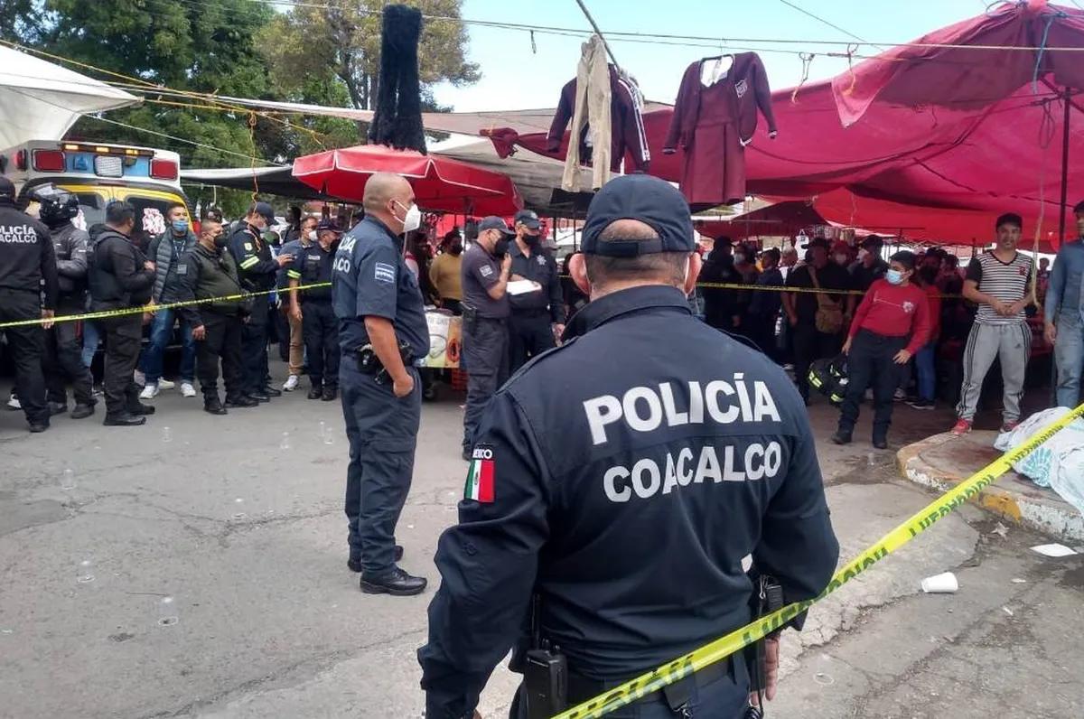 Video: Se arma balacera en un tianguis de Coacalco; un hombre murió
