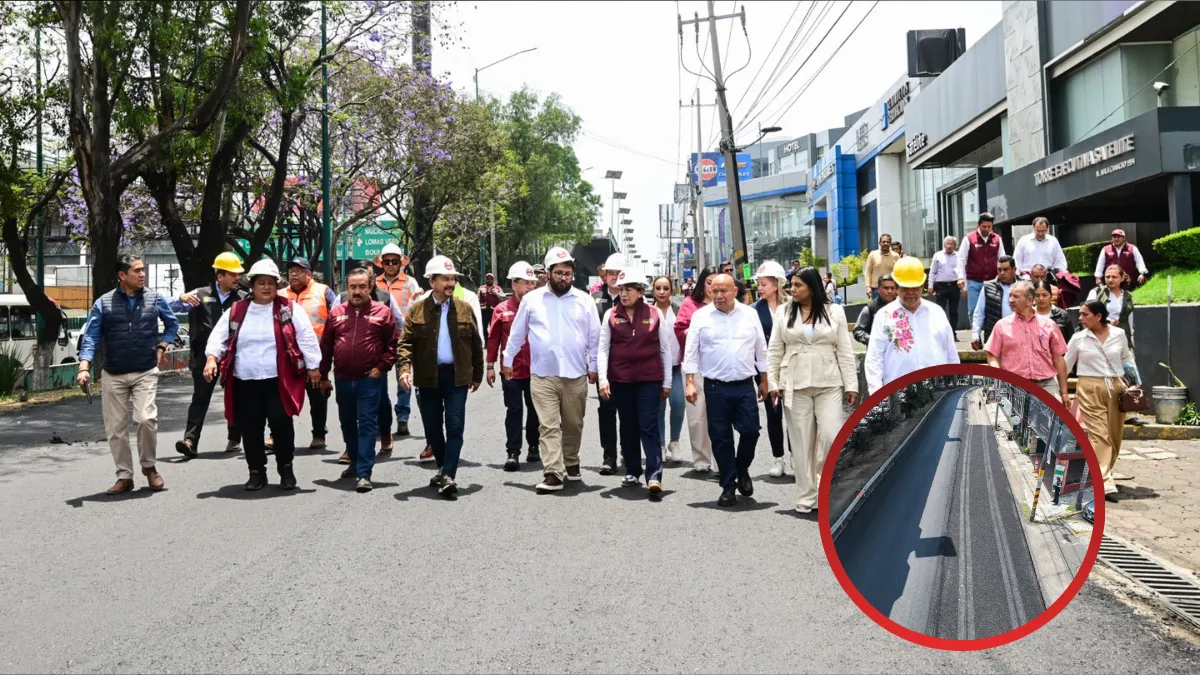 Reconstrucción de Periférico Norte con avance del 97%: Delfina Gómez