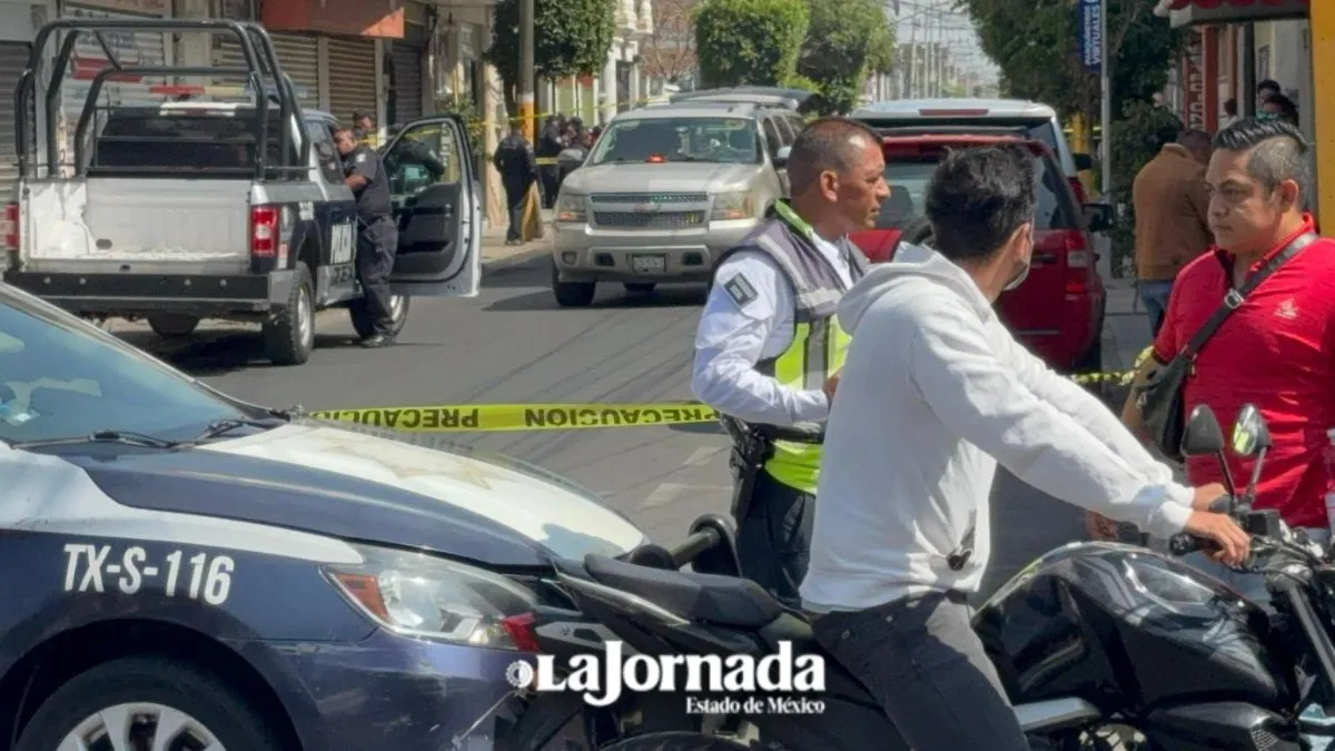 Abogado es asesinado en el centro de Texcoco