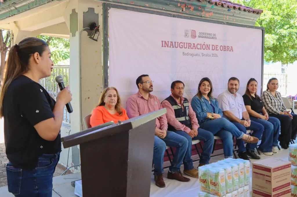 José Paz López entrega obras por 3.4 mdp en Santiago de los Caballeros y alista programa invernal en Badiraguato