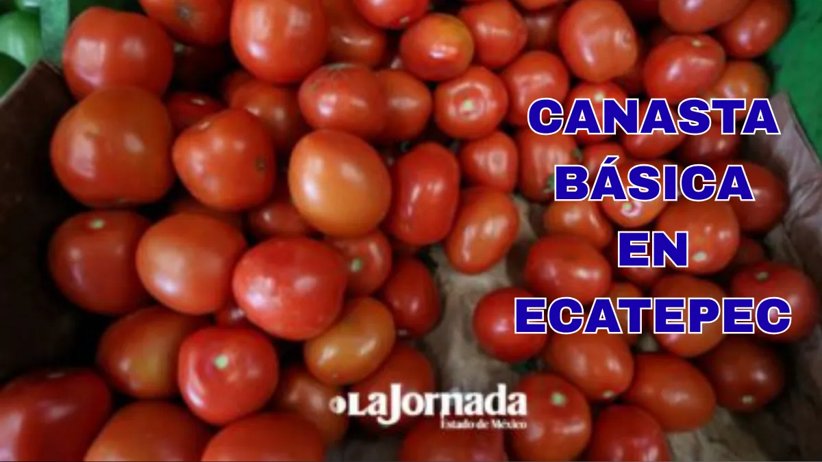 Canasta básica se mantiene estable en Ecatepec