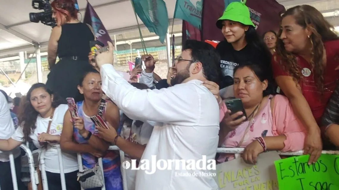 Naucalpan: Claudia Sheinbaum se compromete mantener todos los programas sociales