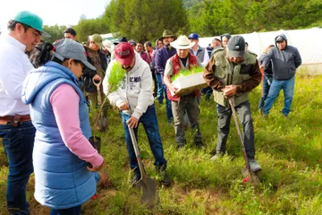 Texcoco participó en Jornada Nacional de Reforestación con la siembra de más de 35 mil árboles