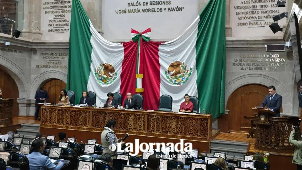 Morena y aliados aprueban supremacía constitucional en Congreso Edomex